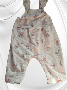 Disney Baby Winnie the Pooh Classic Sketch Romper 3-6Mos EUC